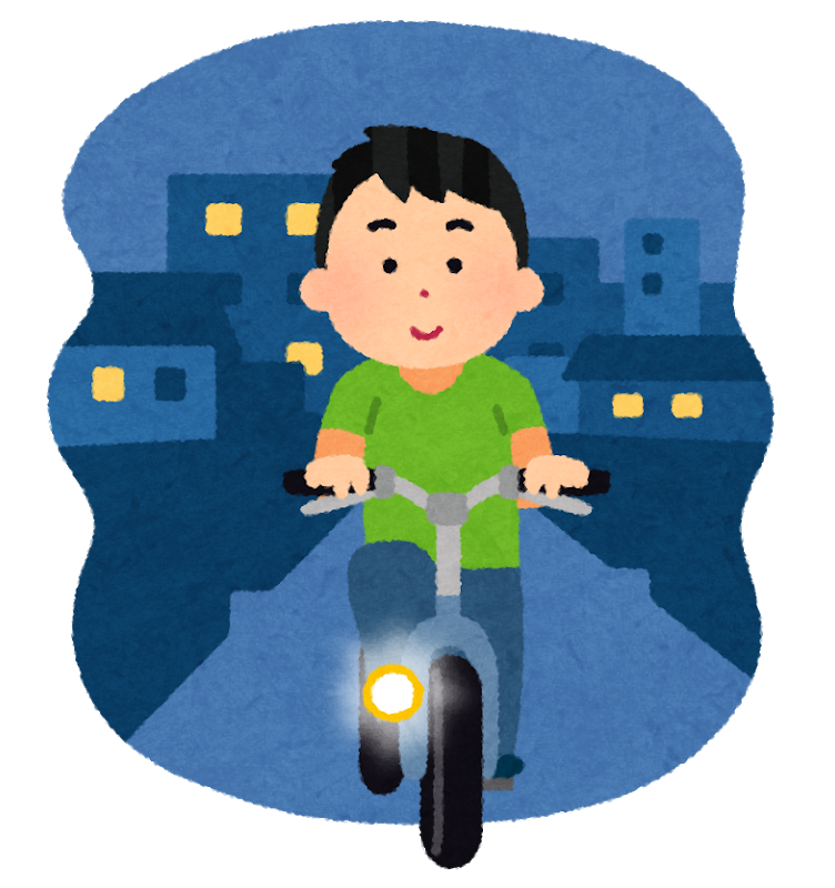 ロードバイク 自転車 での夜間走行 魅力と注意点と装備について Songyong Blog